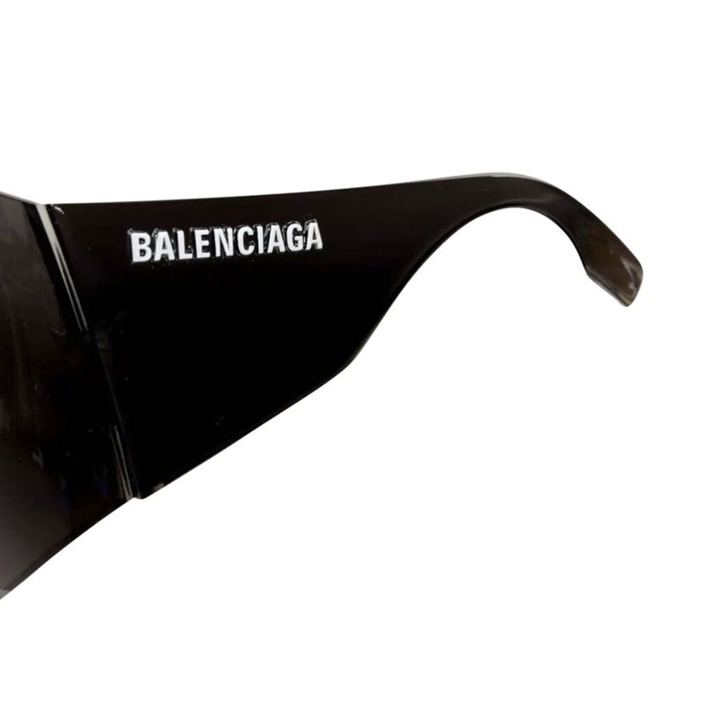 BALENCIAGA DEMNA Runway Mask Butterfly black shield sunglasses Kardashian - Picture 4 of 6